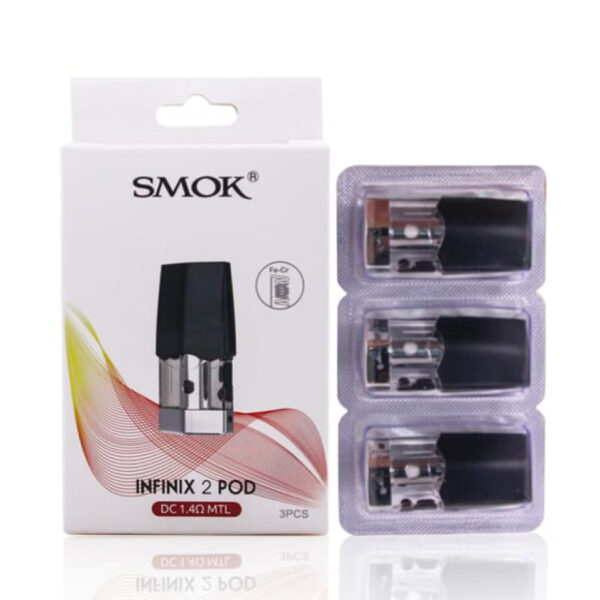 Smok Infinix 2 Replacement Pod – 1.4 Ohm
