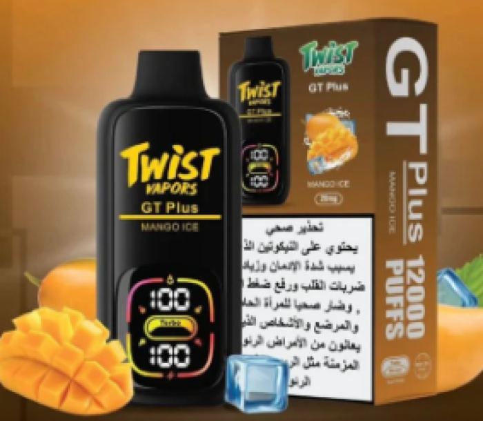 Twist gt plus 12,000 puffs
