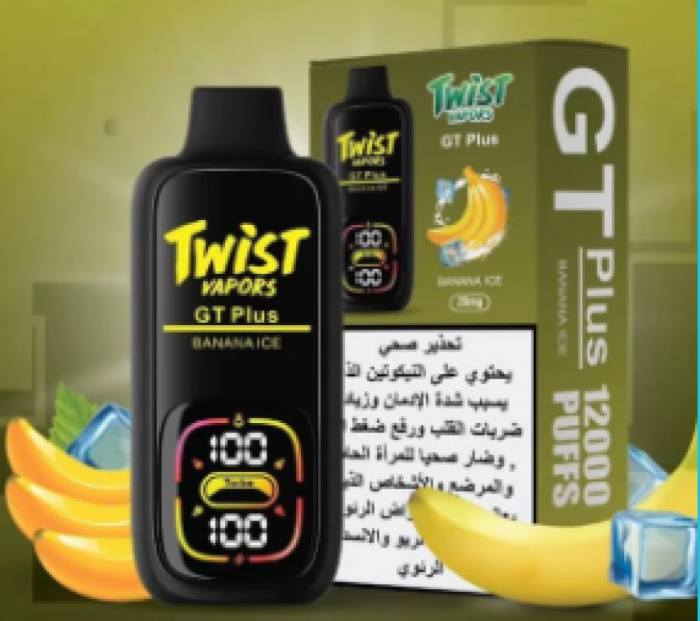 Twist gt plus 12,000 puffs