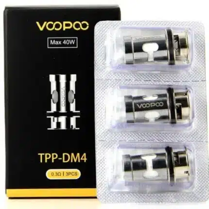 Voopoo TPP-DM4 Replacement Coils 0.3ohm – 3 Pack