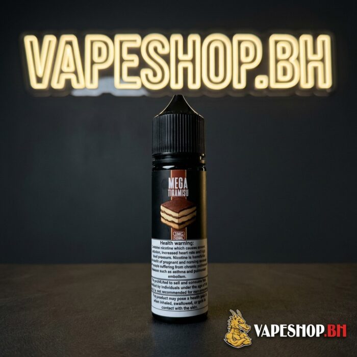 Mega e-liquids freebase e-liquid bottle showing berry ice flavor option