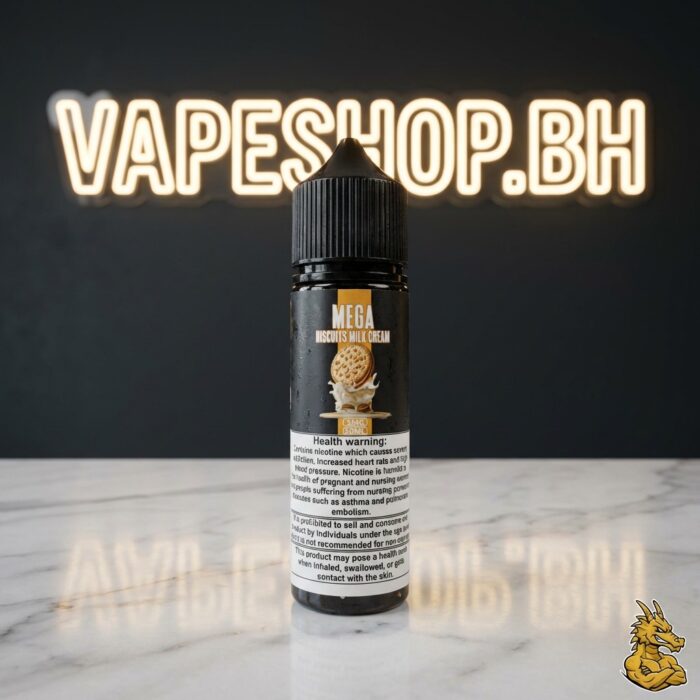 Mega e-liquids freebase 60ml e-liquid bottle cherry ice flavor option