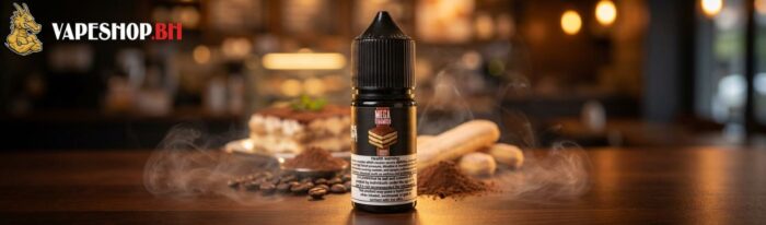 Grand e-liquids mega e-liquids saltnic bottle angled shot, 30ml salt nic flavor ready for bahrain vape fans