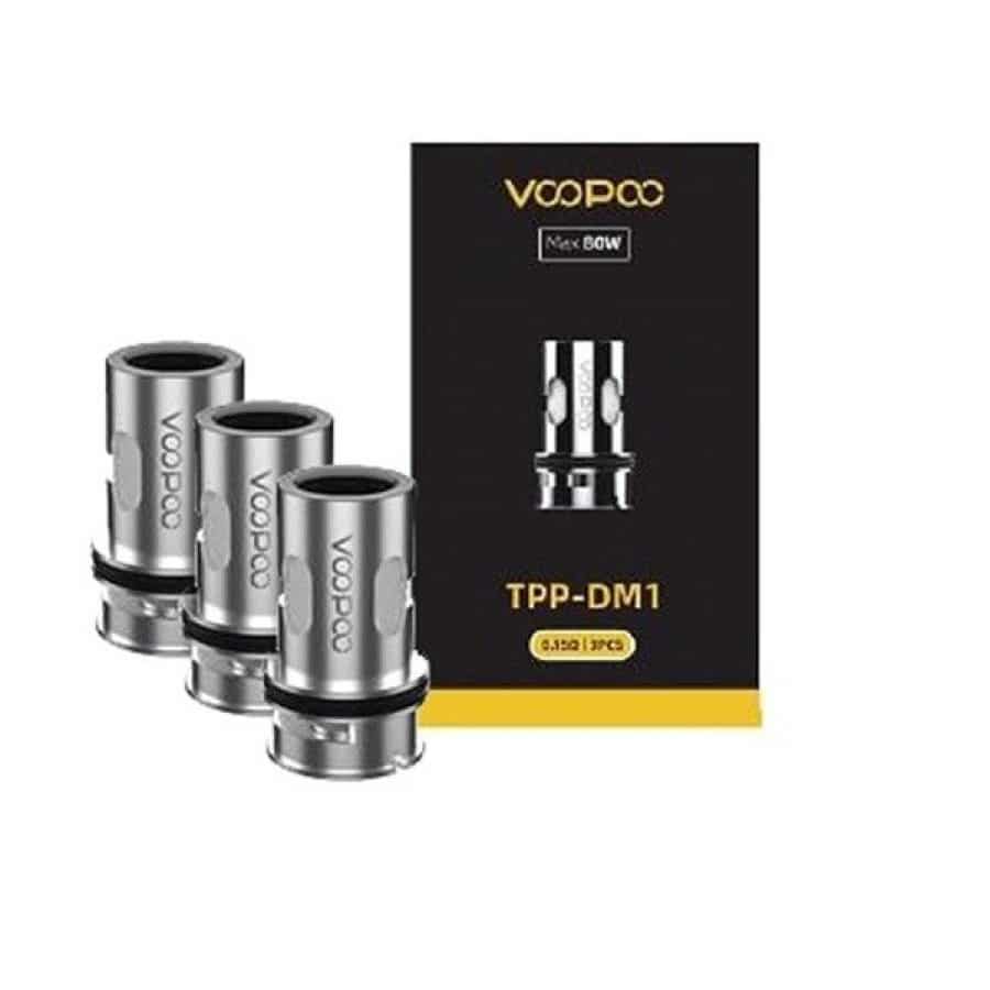 Voopoo Tpp-Dm1 0.15Ohm Replacement Coils – 3 Pack Voopoo tpp-dm1 0. 15ohm replacement coils – 3 pack