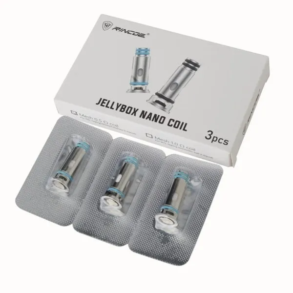 Rincoe Jellybox Nano Replacement Coil For Jellybox SE, Jellybox Nano X, Jellybox Air X (3pcs/pack)