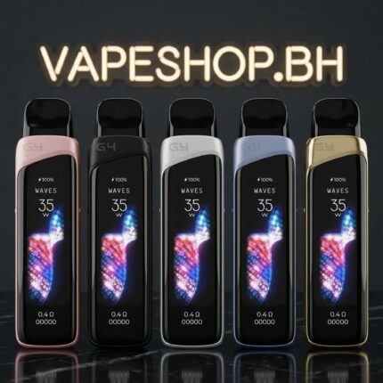 UWELL Caliburn G4 Pro kit in sleek black with 2.51-inch touchscreen, 1800mAh battery for Bahrain vape users