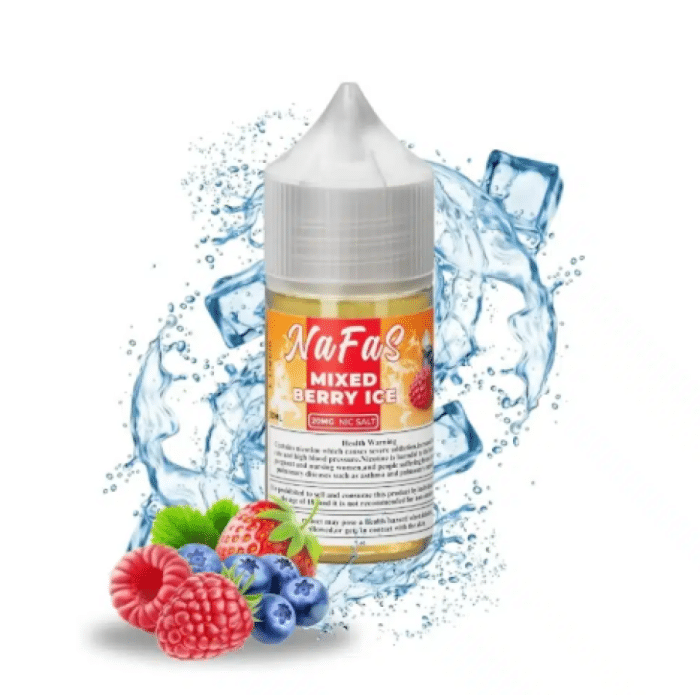 Nafas e-liquids saltnic 20 mg / 30 ml