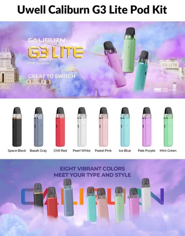 Uwell Caliburn G3 Lite 25W Pod System