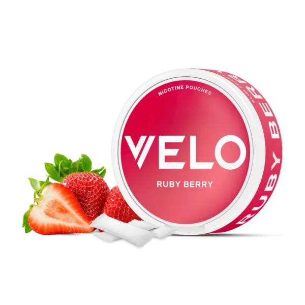 VELO Ruby Berry offers a blend of strawberries with tones of acidity.