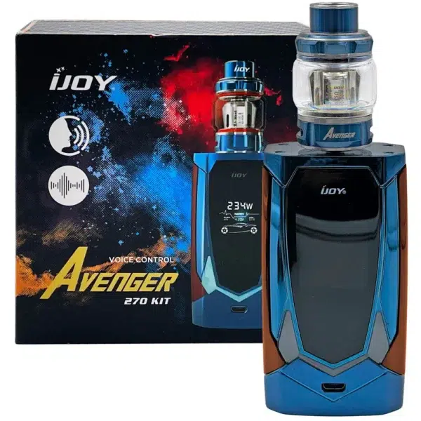 IJOY Avenger270 Kit أزرق برتقالي شاشة OLED لفيب في البحرين