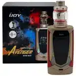 IJOY Avenger270 Kit in bold red and gold finish, featuring crisp edges, RGB lights and powerful 234W mod for Bahrain vaping enthusiasts