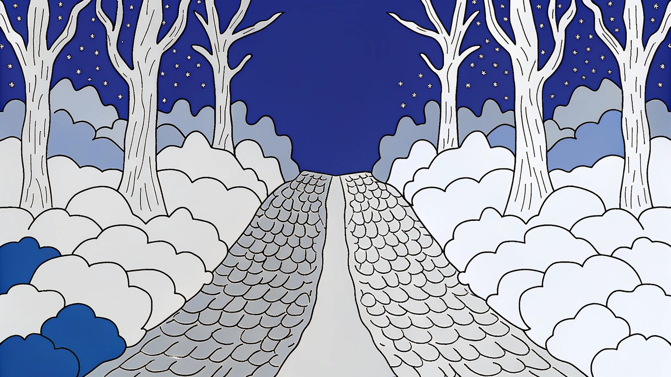 Illustration comparing two paths, one very dangerous and one less dangerous but not entirely risk-free, symbolizing harm reduction.