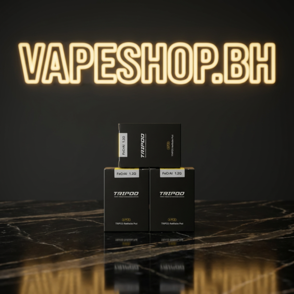 Uwell Tripod Replacement Pod featured view, 2ml refillable cartridge with integrated 1.2ohm coil for vape pods Bahrain