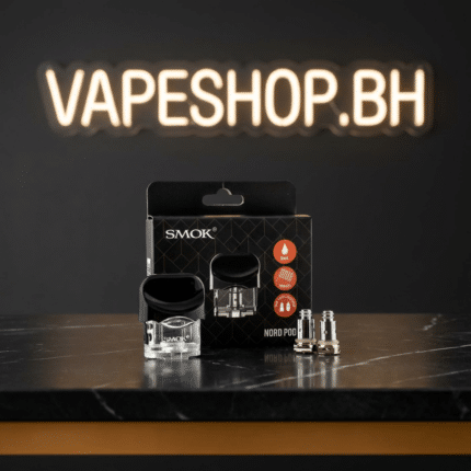 SMOK Nord pod system with 3mL capacity and mesh coils for nicotine salt vaping