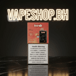 BOMB X TIKOBAR 20k disposable vape Bahrain gallery view, compact black body highlighting ergonomic shape.