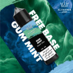 Close view Alfakher E-Liquids Freebase 60ml 3mg bottle, vibrant label on Bahrain vape e-juice
