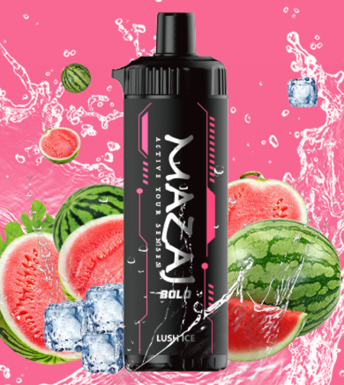 Mazaj bold فيب 8000 سحبة مع شاشة عرض نسبة البطارية