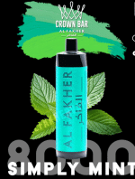 Alfakher Crown Bar 8000 Puffs
