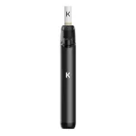 Iron gray Kiwi vape pen MTL device with integrated mesh coil and draw-activated design