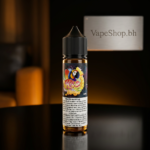 Angled view of Rio Freebase E-Liquid bottle, premium vape liquid for daily use.