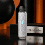 **Caliburn G5 Lite** 1600mAh battery vape showing bottom ventilation, G3 pod compatible, premium Bahrain SaltNic.