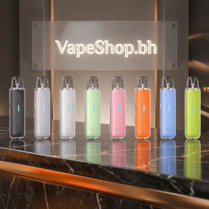 Sleek **Caliburn G5 Lite** pod system in translucent shell with 1600mAh battery, adjustable airflow, Bahrain vape device.