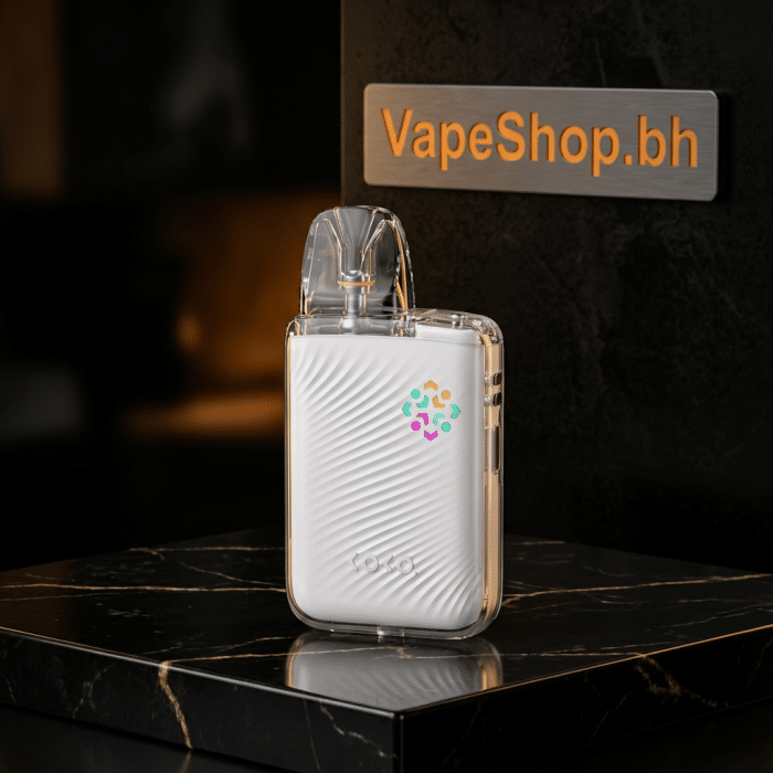 Caliburn g5 lite koko pod system in vibrant frosted color with lanyard hole, draw-activated 35w saltnic device for bahrain