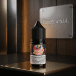Detailed view of Rio E-liquids Saltnic e-liquid pack, exotic fruit slush nic salt for Bahrain pod vapes