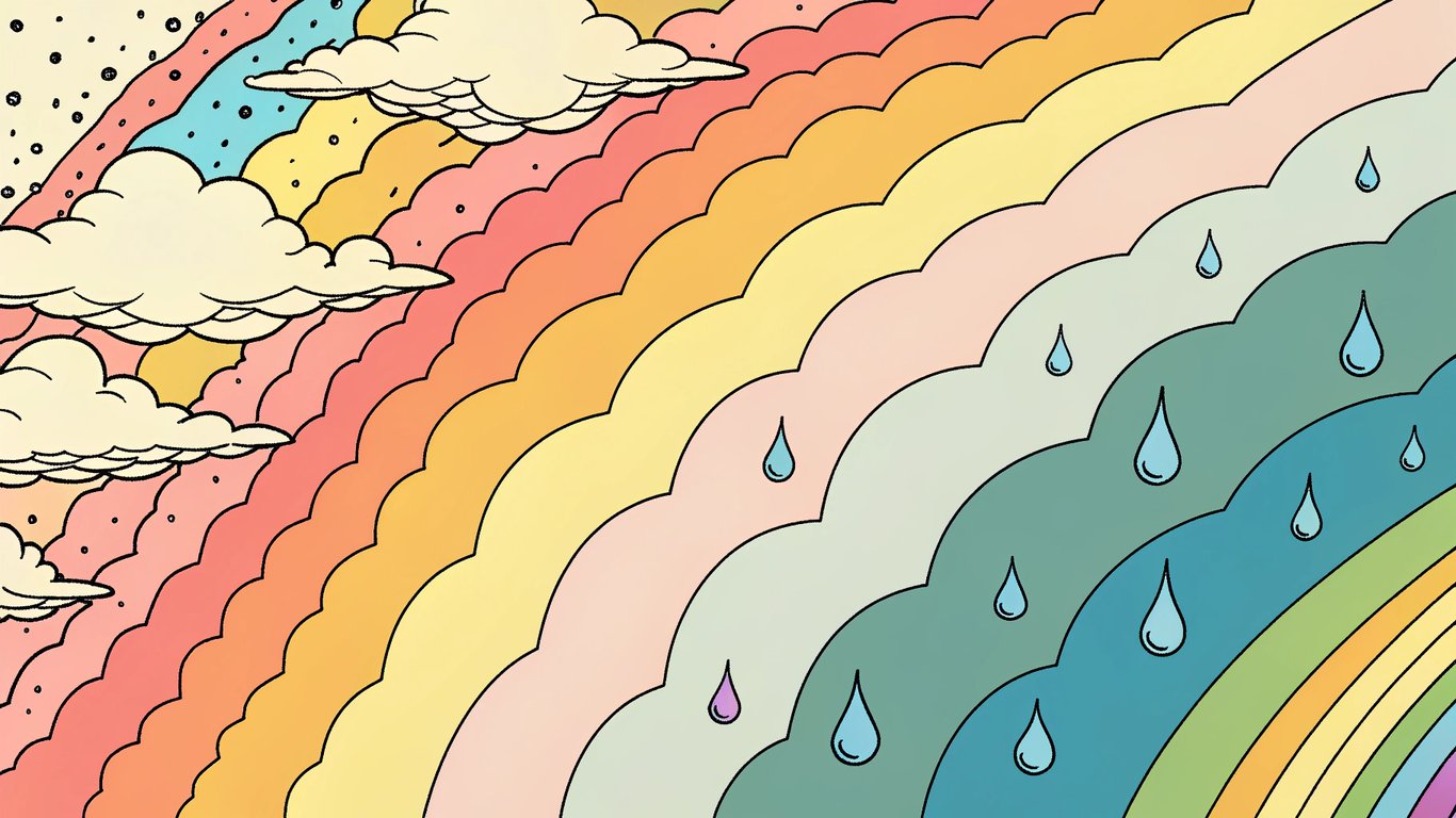 Illustration showing a gradient of nicotine pouch strengths, from low to high.