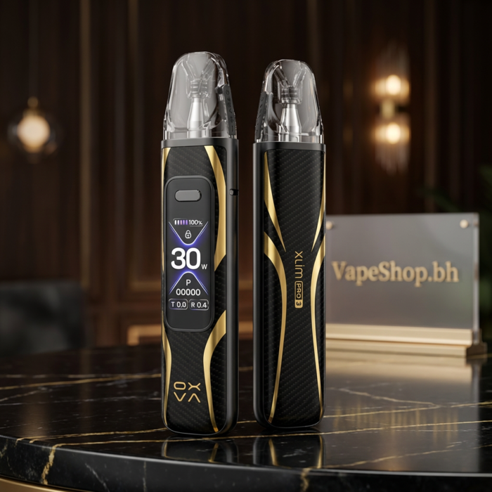 Oxva xlim pro 3 with v3 refillable pods in multiple color options