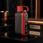 Featured Rio Disposable Vape side view, slim 13mm diameter, ceramic coil, perfect pocket-friendly Bahrain disposable.