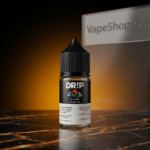 DRiP Saltnic salt nic e-liquid full display, glossy label shine, smooth high-nicotine salts for Bahrain vapes