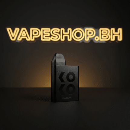 **Caliburn Koko Pod System** featured with removable top-fill 2ml pod, sleek square design and magnetic connection for SaltNic vaping in Bahrain.