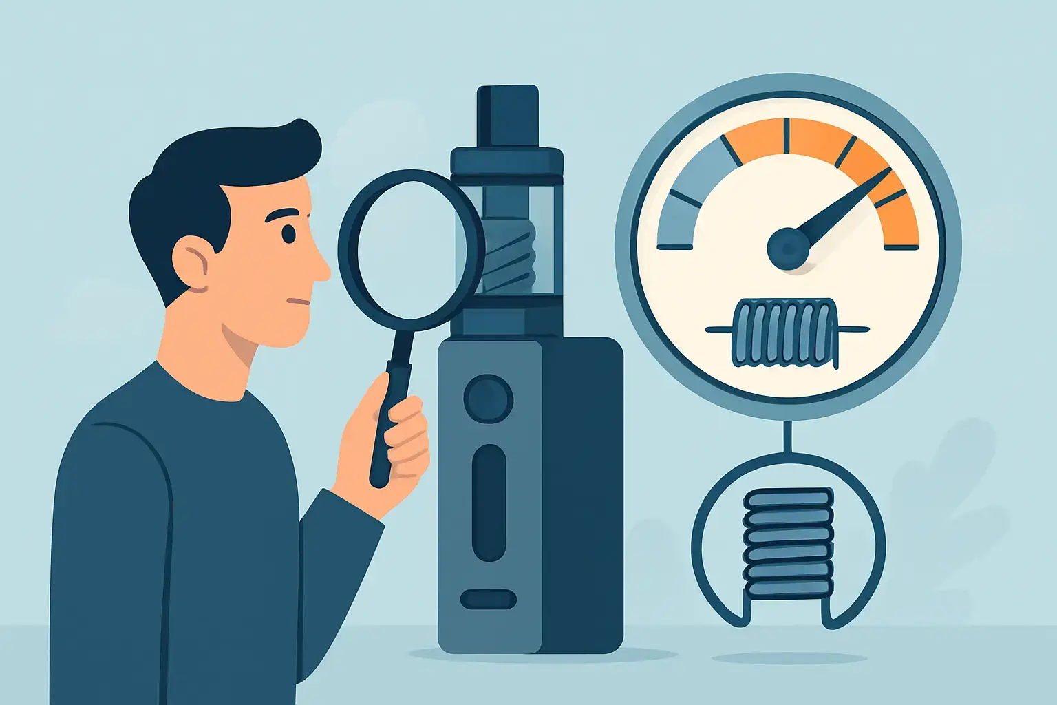 Vape coil resistance made simple