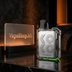 Uwell Caliburn GK2 Vision pod kit in transparent box design with dazzling light effects and precise airflow wheel, sleek vape device for Bahrain vapers