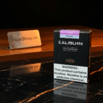 Close-up of UWELL Caliburn Koko pod showing 2ml top-fill system and 1.0Ω coil for smooth MTL vaping in Bahrain.