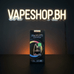 OXVA NeXlim cartridge side angle showing 0.8Ω resistance, top-fill port, premium dual mesh pod for Bahrain vaping