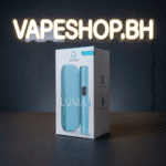 IQOS ILUMA i in pebble beige, bladeless Smartcore induction heating, slim 112mm x 30mm dimensions for Bahrain users.