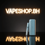 Silver IQOS ILUMA i in use with stick, induction heating chamber, portable for Bahrain on-the-go.