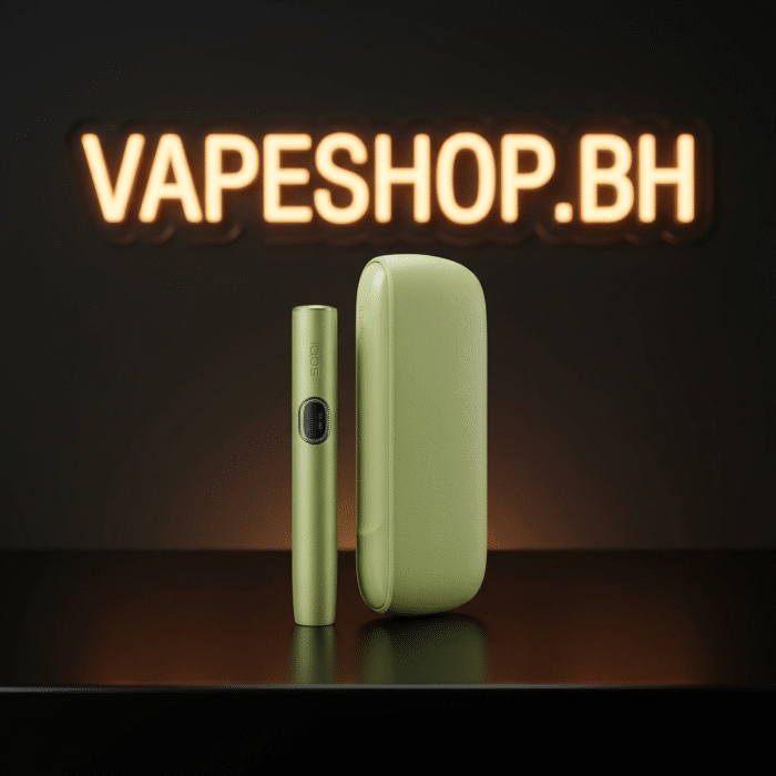 Black iqos iluma i with aluminum heater body, induction heating at 350°c, compact for bahrain tobacco sessions.