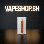 Pebble grey IQOS ILUMA i top view, auto-start insertion, bladeless design for Bahrain market.