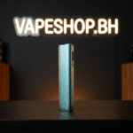 Green IQOS ILUMA i with open case, USB-C port visible, reliable heated tobacco in Bahrain.