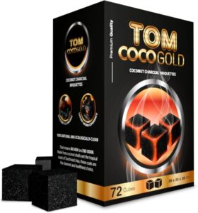 Tom Coco Gold Charcoal for Hookah: Complete Guide to Premium Coconut Cubes