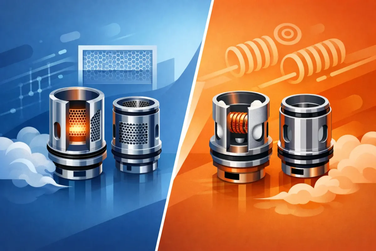 Mesh Coil vs Regular Coil: Which Fits You?