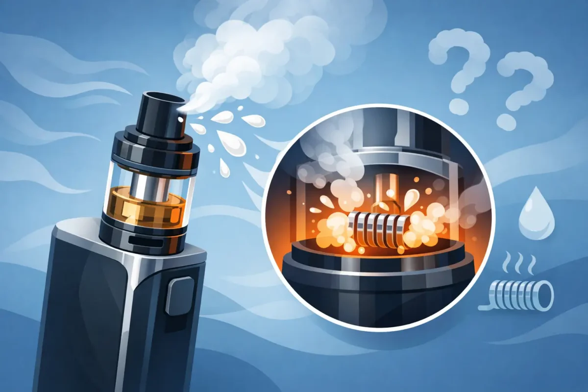 Why Does My Vape Spit Back?