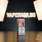 Close-up of Mazaj Air 14000 Puffs vape showing ergonomic shape and vibrant color accents for Bahrain market.