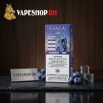 Front-facing Mazaj Air 14000 Puffs with bold branding, high-puff vape for Bahrain enthusiasts.