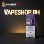 Mazaj Air 14000 Puffs packaging detail, authentic disposable option available in Bahrain.