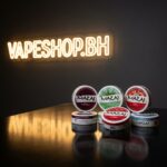 Mazaj Nicotine Pouches tin lid with bold branding and sealed freshness, ideal Bahrain smokeless choice