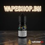 Side profile of TRAND Saltnic e-liquid 30ml showcasing sleek bottle shape and branding